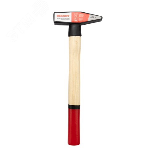 Изображение товара Молоток слесарный с деревянной рукояткой 600 г (шт)