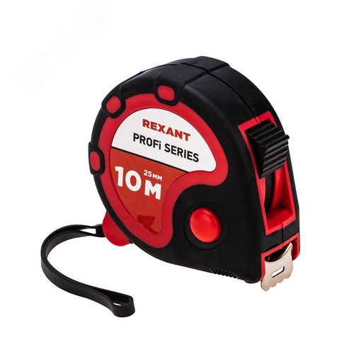 Изображение товара Рулетка измерительная прорезиненный корпус , 10 м х 25 мм (шт)