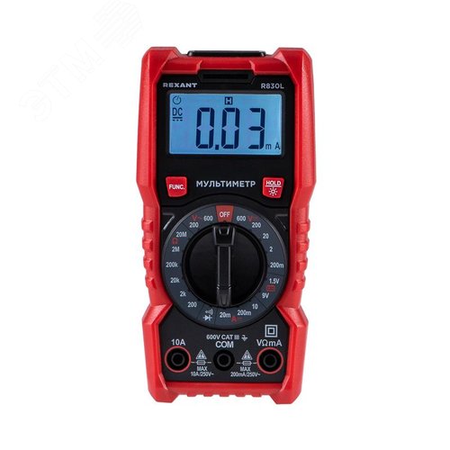 Изображение товара Мультиметр портативный R830L (шт)