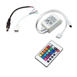 LED RGB контроллер инфракрасный (IR) 12 V/6 A инфракрасный (IR) LAMPER 143-101-3 REXANT