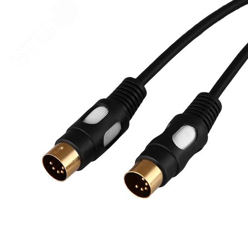 Изображение товара Шнур DIN 5 Pin - DIN 5 Pin, 1.5 м., GOLD (шт)