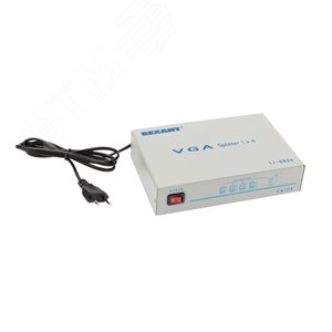 Изображение товара Делитель гнездо VGA на 4 гнезда VGA, 150 МГц,, (шт)