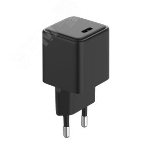 Изображение товара Устройство зарядное сетевое с одним портом USB-C 30Вт (шт)