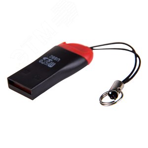 Изображение товара Картридер USB для microSD, microSDHC,, (шт)