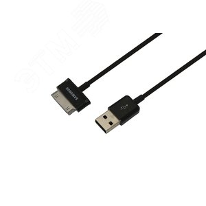 Кабель USB для Samsung Galaxy tab Кабель 1 м черный, 18-4210, 18-4210 REXANT