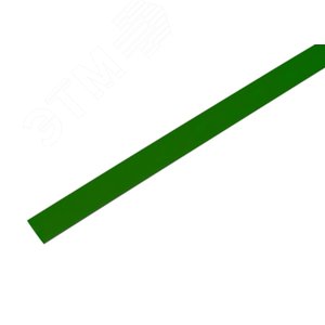 Термоусаживаемая трубка 9,0 4,5 мм, зеленая, упаковка 50 шт. по 1 м, REXANT