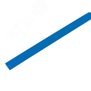 Термоусаживаемая трубка 9,0 4,5 мм, синяя, упаковка 50 шт. по 1 м, REXANT