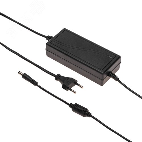 Изображение товара Источник питания 220 V AC/24 V DC 3 А 72 W с DC разъемом подключения 5.5х2.1, без влагозащиты (IP23) (шт)