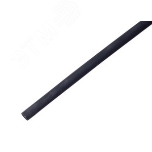 Термоусаживаемая трубка клеевая 12,0 4,0 мм, черная, упаковка 10 шт. по 1 м, REXANT