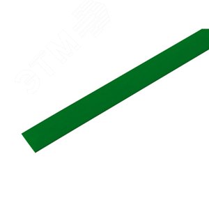 Термоусаживаемая трубка 13,0 6,5 мм, зеленая, упаковка 50 шт. по 1 м, REXANT