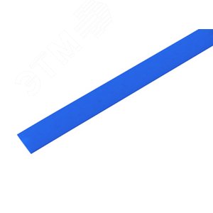 Термоусаживаемая трубка 13,0 6,5 мм, синяя, упаковка 50 шт. по 1 м, REXANT