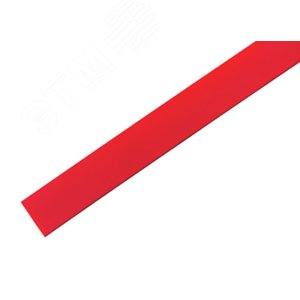 Термоусаживаемая трубка 18,0 9,0 мм, красная, упаковка 50 шт. по 1 м, REXANT