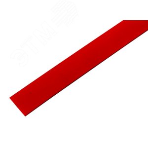 Термоусаживаемая трубка 22,0 11,0 мм, красная, упаковка 10 шт. по 1 м, REXANT