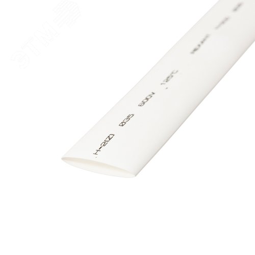 Изображение товара Термоусаживаемая трубка 35,0 17,5 мм, белая, упаковка 10 шт. по 1 м, REXANT (шт)