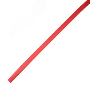 Термоусаживаемая трубка клеевая 24,0 8,0 мм, красная, упаковка 5 шт. по 1 м, REXANT