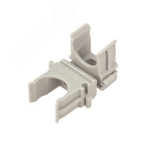 Изображение товара Крепеж-клипса для труб 16 мм, серая (100 шт./уп.), REXANT (упак)