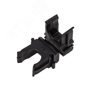 Изображение товара Крепеж-клипса для трубы 16 мм черная (10 шт./уп.), REXANT (упак)