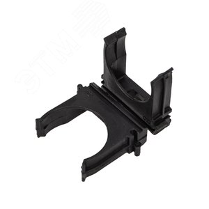 Изображение товара Крепеж-клипса для трубы 32 мм, черная (100 шт./уп.), REXANT (упак)