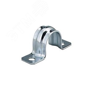 Изображение товара Скоба СМО 21-22 однолапковая для металлорукава 18 мм (100 шт./уп.), REXANT (упак)