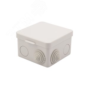 Изображение товара Коробка распределительная наружного монтажа с откидной крышкой 80х80х50 мм, IP54, REXANT (шт)