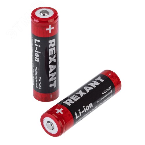 Изображение товара Аккумулятор 18650 unprotected Li-ion 2600 mAH 3.7 В (шт)