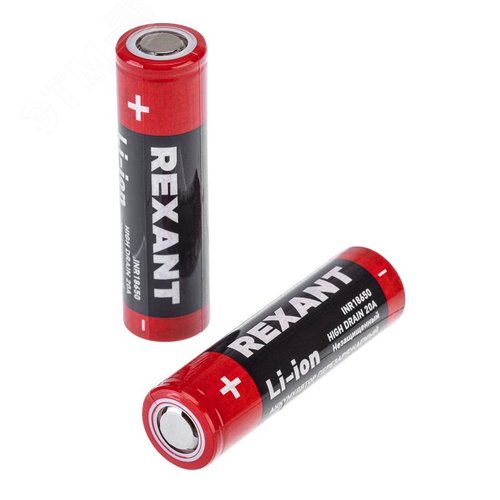 Изображение товара Высокоемкостный аккумулятор 18650 unprotected 20 А Li-ion 3000 mAH 3.7 В (шт)