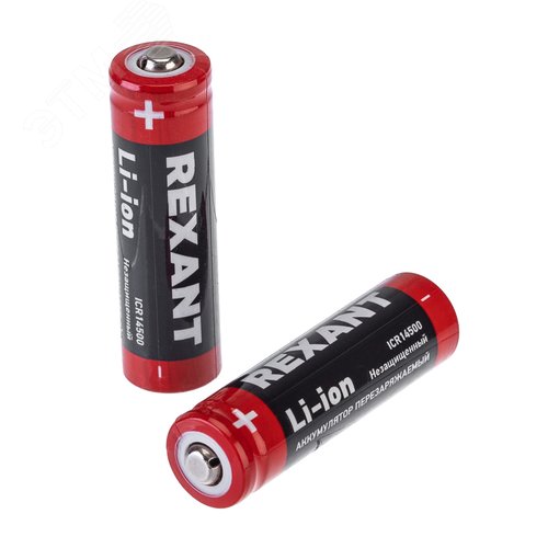 Изображение товара Аккумулятор Li-ion 14500 unprotected 750 mAH 3.7 В (шт)