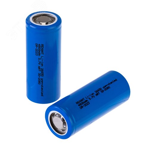 Изображение товара Аккумулятор Li-ion 26650 unprotected 4800 mAH 3.7 В (шт)