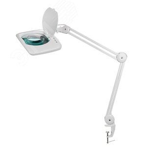Изображение товара Лупа на струбцине , квадратная, 5D, 60 SMD LED (шт)