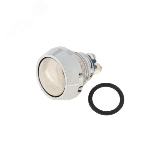 Изображение товара Кнопка антивандальная 12 Б/Фикс (2с винт) OFF-(ON) сфера (шт)