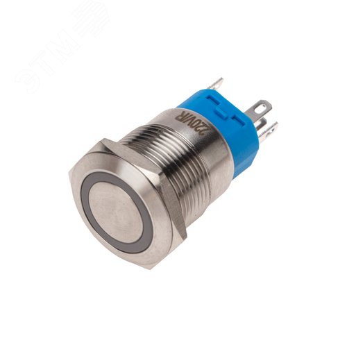 Изображение товара Кнопка антивандальная 19 250В Фикс (5с) ON-OFF/OFF-ON подсв/красная (шт)