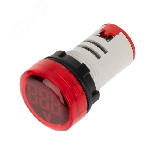 Изображение товара Индикатор значения напряжения красный VD22 70-500 В (шт)