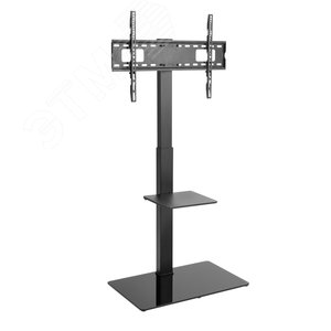 Изображение товара Стойка напольная с кронштейном для телевизора 37-70 дюймов с доп. полкой Profi, (шт)