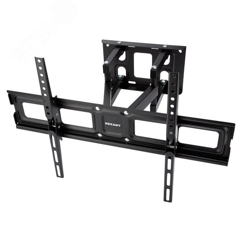 Изображение товара Кронштейн для телевизора 37'-75', наклонно-поворотный, двойное колено, HOME (шт)