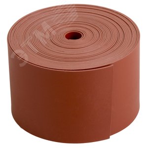 Термоусаживаемая лента с клеевым слоем 50 мм х 0,8 мм, красная, ролик 5 м, ТЛ-0,8, REXANT
