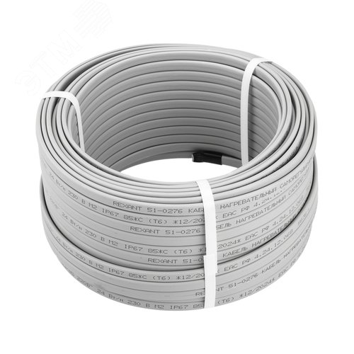 Изображение товара Кабель нагревательный саморегулирующийся SRL24-2, 24Вт/м, 50м (м)