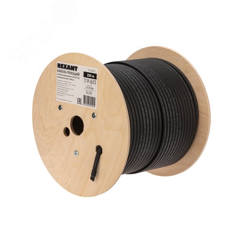 Изображение товара Кабель нагревательный саморегулирующийся SRL16-2CR, 16Вт/м, 200м (м)