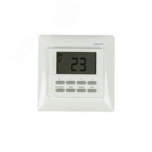 Изображение товара Терморегулятор программируемый RX-527H, белый, совместим с Legrand серии Valena, REXANT (шт)