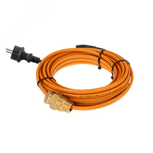 Изображение товара Кабель нагревательный саморегулирующийся 10HTM2-CT, готовый комплект в трубу, 10м/100Вт (компл)