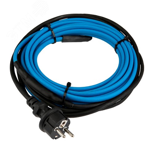 Изображение товара Кабель нагревательный саморегулирующийся SRL 15MSR-PB, на трубу, 6м/90Вт (компл)