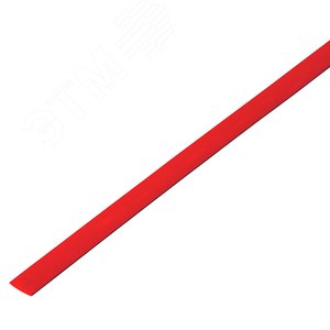 Трубка термоусаживаемая ТУТ 25,0/12,5мм, красная, PROconnect, упак 10 шт. по 1м