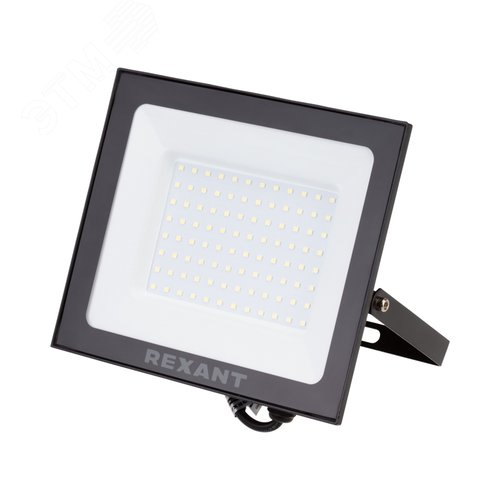 Изображение товара Прожектор светодиодный СДО 100 Вт 8000 Лм 6500К черный (шт)