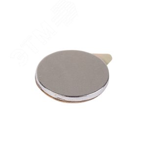 Неодимовый магнит диск 10х1мм с клеем сцепление 0.5 кг (упак - 20 шт.), REXANT