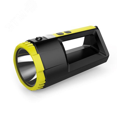 Изображение товара Фонарь прожекторный, 5 режимов, с наплечным ремнем и функцией Power bank, СОВ (шт)