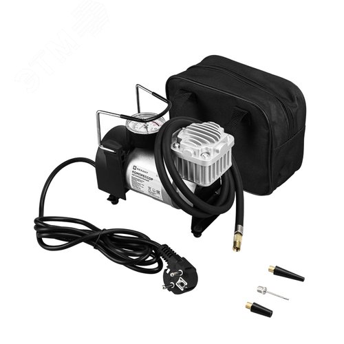 Изображение товара Компрессор автомобильный 35 л/мин, 9,4 АТМ, 220В (шт)