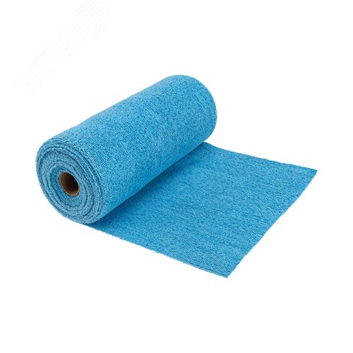 Изображение товара Салфетки отрывные из микрофибры, 25х25см, 200 гр/м2, 30 шт. в рулоне (упак)