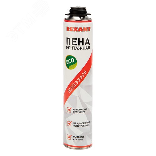 Изображение товара Пена монтажная всесезонная для пистолета 40 л (шт)