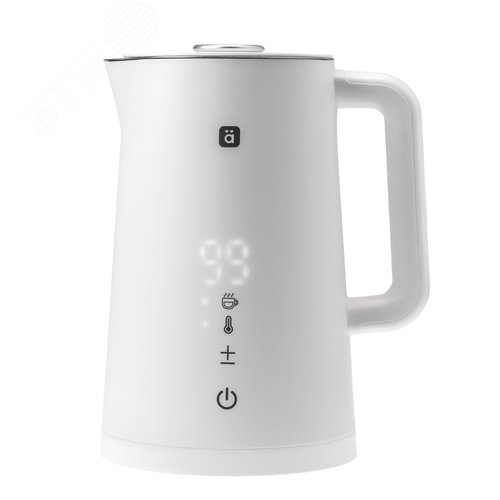 Изображение товара Чайник умный Wi-Fi пластиковый белый HALSA (шт)