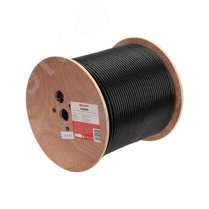 Изображение товара Витая пара F/UTP CAT6 4PR 23AWG PE OUT черный 305 м (м)