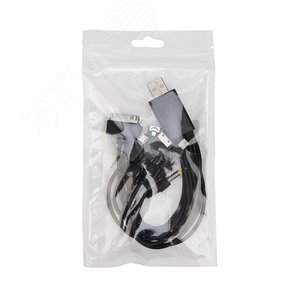 Шнур USB 10 в 1: 5P,5P,DC2.0,micro USB,DC4.5,DC3.5,Samsung G600,iPhone4,micro USB, REXANT 18-1196 REXANT - 3
